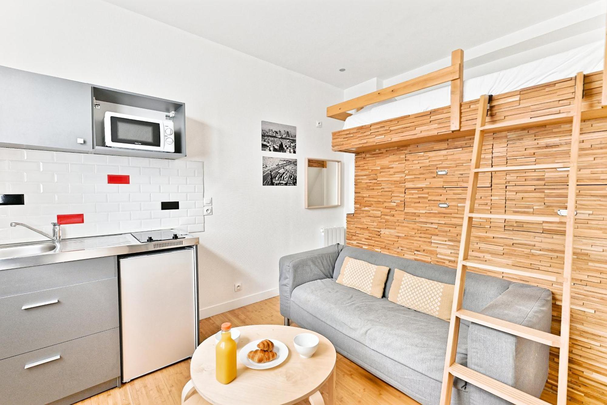 Charmant Studio Boulevard Voltaire Paris Exterior photo